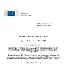 Dokument roboczy służb Komisji: Sprawozdanie Krajowe – Polska 2019